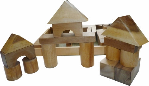 Natural Wood Mushroom Toy Play House