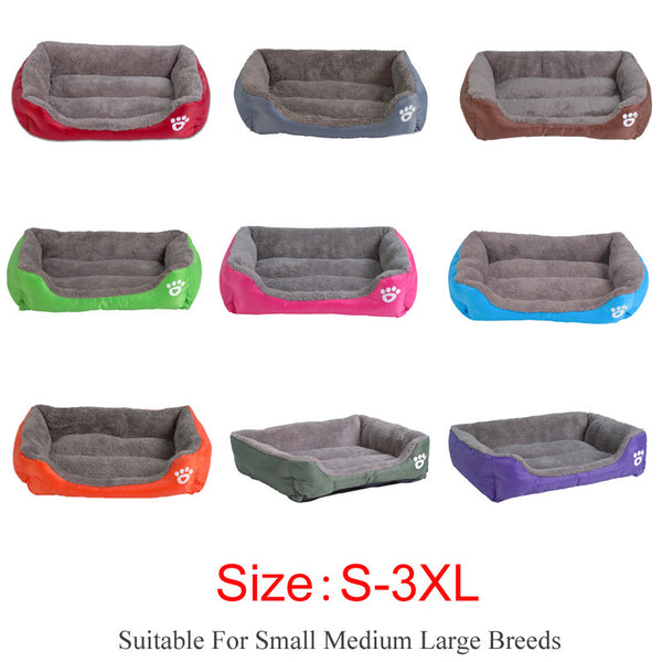 🐶 Dog Sofa Bed | Pet Bed, Waterproof, Soft & Breathable Fleece Cushion | Small, Medium & Large Dog Beds (S-3XL, 2 Colors)