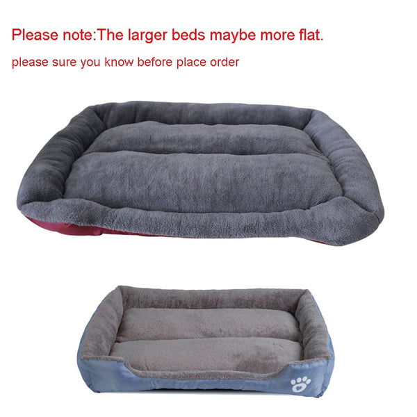 🐶 Dog Sofa Bed | Pet Bed, Waterproof, Soft & Breathable Fleece Cushion | Small, Medium & Large Dog Beds (S-3XL, 2 Colors)