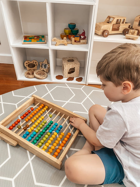 Bead Counting Abacus - Children's Toys - Learning And Educational