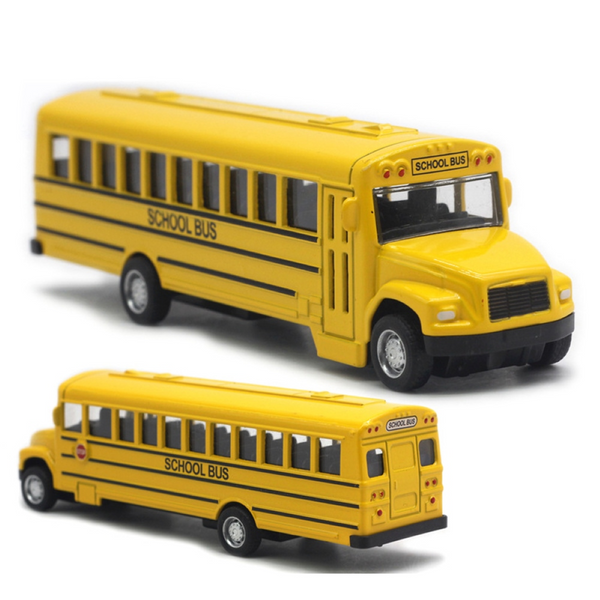 School Bus Model Car Model For Gifts Kids Boy Toys