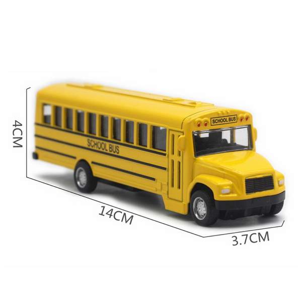 School Bus Model Car Model For Gifts Kids Boy Toys