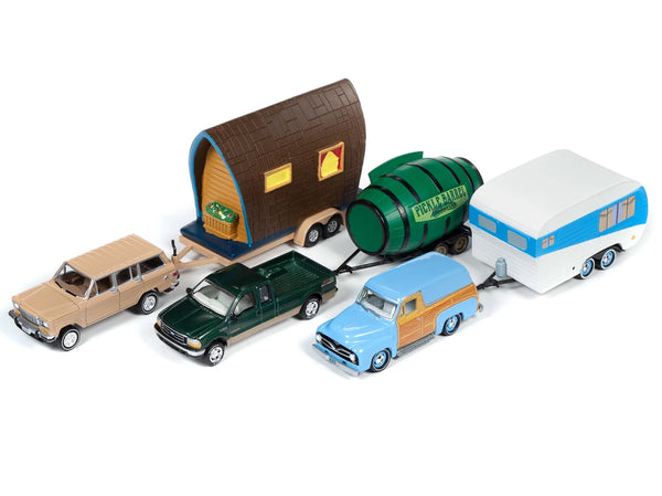 \Tow & Go\" Set A of 3 Cars Series 2 \"Johnny Lightning 50 Years\"