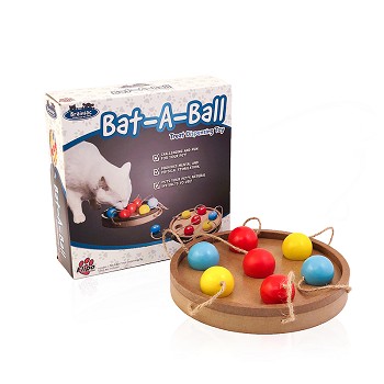 Brainiac Bat-A-Ball™ Interactive Pet Toys